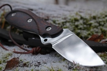 Нож "Крот" Сталь Bohler N690. Рукоять Венге.